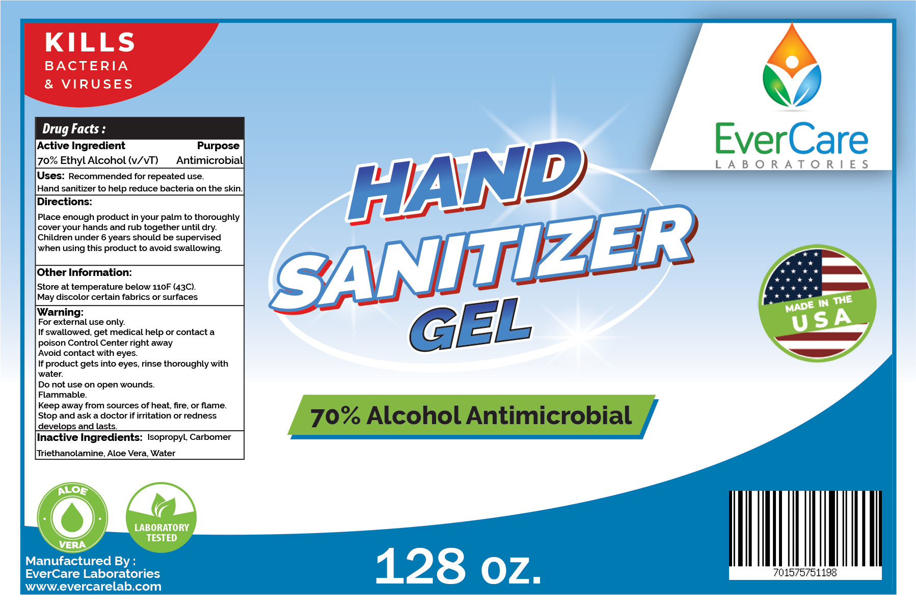 128oz Hand Sanitizer